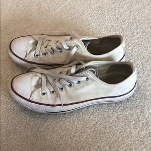 White converse sneakers